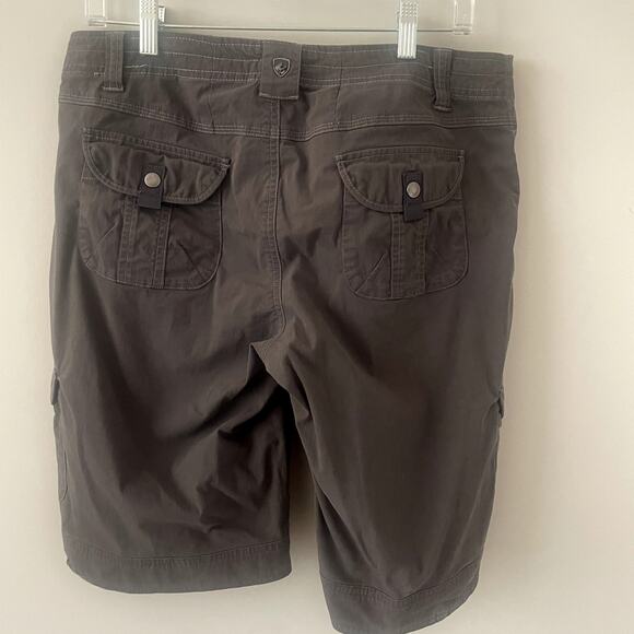 Kuhl Gray Cargo Hiking Shorts Sz 12 - Picture 3 of 7